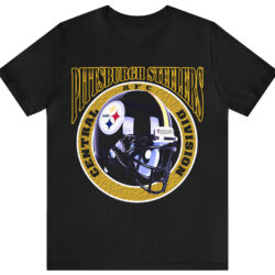 Vintage 1995 Pittsburgh Steelers Central Division NFL T-Shirt 5 Vintage 1995 Pittsburgh Steelers Central Division Nfl T shirt