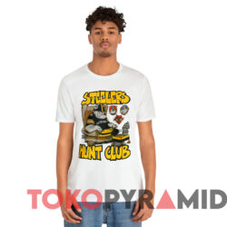 Vintage 1995 Pittsburgh Steelers Hunt Club Nfl T shirt White T shirt
