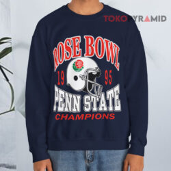 Vintage 1995 Rose Bowl Champions Penn State Shirt 3 Vintage 1995 Rose Bowl Champions Penn State Sweatshirt
