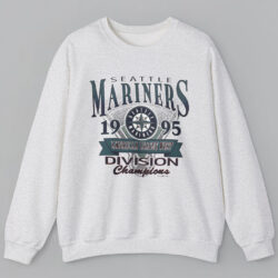 Vintage 1995 Seattle Mariners American League West Division Champions Sweatshirt
