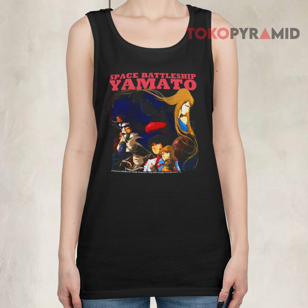 Vintage 1995 Space Battleship Yamato Anime Tank Top Vintage 1995 Space Battleship Yamato Anime Tank Top