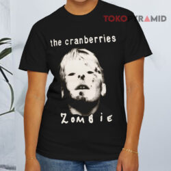 Vintage 1995 The Cranberries Zombie Tour Black T shirt