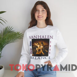 Vintage 1995 Van Halen Balance World Tour T-shirt 2 Vintage 1995 Van Halen Balance World Tour T shirt White Sweatshirt