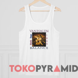 Vintage 1995 Van Halen Balance World Tour T-shirt 4 Vintage 1995 Van Halen Balance World Tour T shirt White TankTop