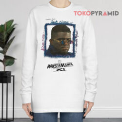 Vintage 1995 WWF Wrestlemania XI Lawrence Taylor Shirt 4 Vintage 1995 Wwf Wrestlemania Xi Lawrence Taylor Long sleeved