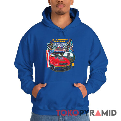 Vintage 1996 3rd Annual Brickyard 400 Nascar Hoodie