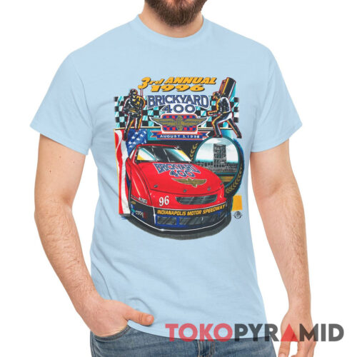 Vintage 1996 3rd Annual Brickyard 400 Nascar Shirt