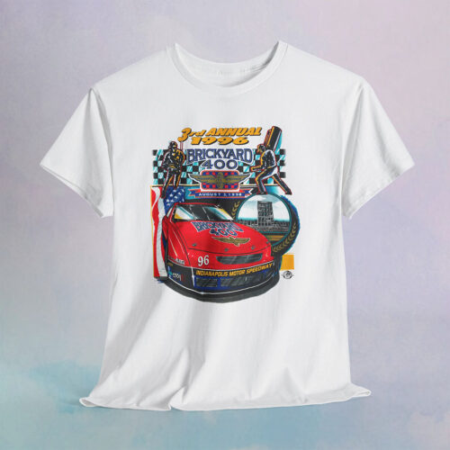Vintage 1996 3rd Annual Brickyard 400 Nascar T Shirt
