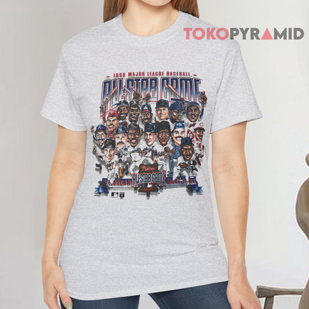 Vintage 1996 All Star Game MLB Caricature T shirt Vintage 1996 All Star Game MLB Caricature T shirt