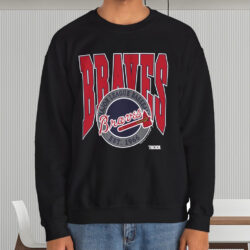 Vintage 1996 Atlanta Braves Shirt Black Sweatshirt