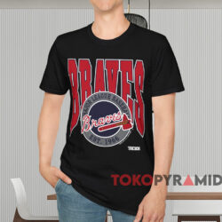 Vintage 1996 Atlanta Braves Shirt Black T shirt