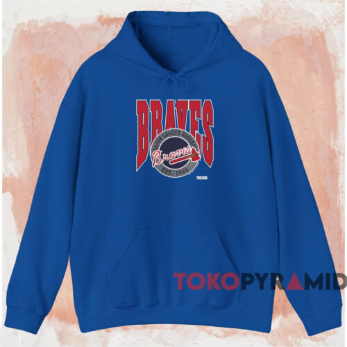 Vintage 1996 Atlanta Braves Shirt Blue Hoodie