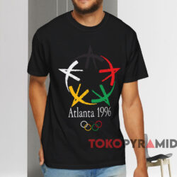 Vintage 1996 Atlanta Olympic T shirt Black T shirt