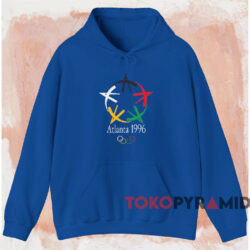 Vintage 1996 Atlanta Olympic T-shirt 2 Vintage 1996 Atlanta Olympic T shirt Blue Hoodie