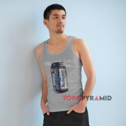 Vintage 1996 Budweiser This Bud’s For Your Grey Tank Top
