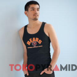 Vintage 1996 Chicago Bears Nfl Football T-shirt 4 Vintage 1996 Chicago Bears Nfl Football T shirt Black TankTop
