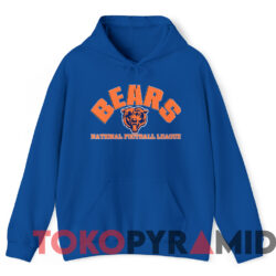 Vintage 1996 Chicago Bears Nfl Football T-shirt 2 Vintage 1996 Chicago Bears Nfl Football T shirt Blue Hoodie