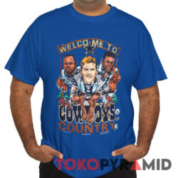 Vintage 1996 Dallas Cowboys Caricature Cowboys Country Rare Tee 4 Vintage 1996 Dallas Cowboys Caricature Cowboys Country Rare Shirt