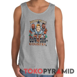 Vintage 1996 Dallas Cowboys Caricature Cowboys Country Rare Tank Top