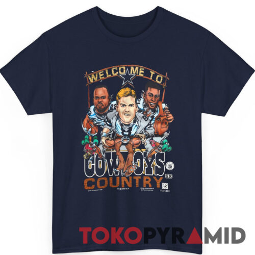 Vintage 1996 Dallas Cowboys Caricature Cowboys Country Rare Tee Vintage 1996 Dallas Cowboys Caricature Cowboys Country Rare Tee