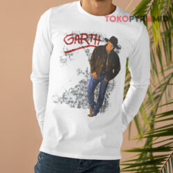 Vintage 1996 Garth Brooks Cropped Shirt 4 Vintage 1996 Garth Brooks Cropped Long sleeved
