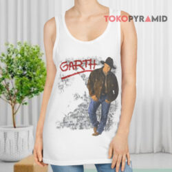 Vintage 1996 Garth Brooks Cropped Shirt 2 Vintage 1996 Garth Brooks Cropped Tank Top