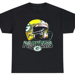 Vintage 1996 Green Bay Packers Helmet T shirt