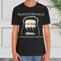 Vintage 1996 Marilyn Manson Believe Black T shirt