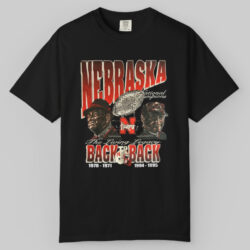 Vintage 1996 Nebraska Huskers Back To Back National Champions T shirt