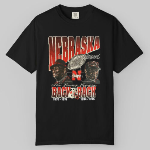 Vintage 1996 Nebraska Huskers Back To Back National Champions T shirt Vintage 1996 Nebraska Huskers Back To Back National Champions T shirt