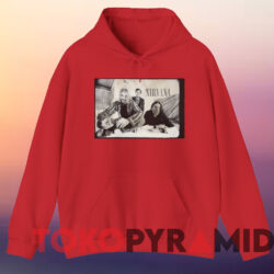 Vintage 1996 Nirvana T shirt Red Hoodie