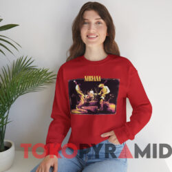 Vintage 1996 Nirvana T-Shirt 2 Vintage 1996 Nirvana T shirt Red Sweatshirt