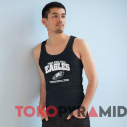 Vintage 1996 Philadelphia Eagles Nfl T shirt Black TankTop