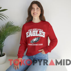 Vintage 1996 Philadelphia Eagles Nfl T shirt Red Sweatshirt