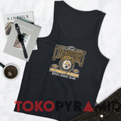 Vintage 1996 Pittsburgh Steelers AFC Champions Super Bowl XXX T-shirt 4 Vintage 1996 Pittsburgh Steelers Afc Champions Super Bowl Xxx T shirt Black TankTop