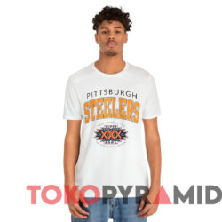 Vintage 1996 Pittsburgh Steelers Super Bowl Xxx T shirt White T shirt