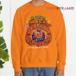 Vintage 1996 Syracuse Orangemen Toyota Gator Bowl Shirt 3 Vintage 1996 Syracuse Orangemen Toyota Gator Bowl Sweatshirt