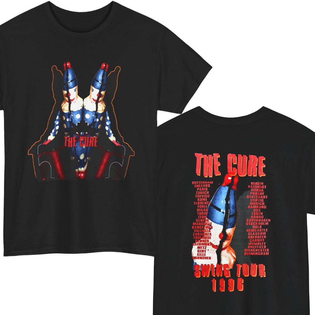 Vintage 1996 The Cure Puppet Swings Tour Shirt Vintage 1996 The Cure Puppet Swings Tour Shirt