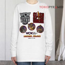 Vintage 1996 WCW Clash of Champions Shirt 4 Vintage 1996 Wcw Clash Of Champions Long sleeved