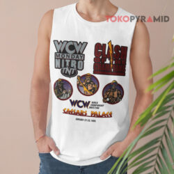 Vintage 1996 WCW Clash of Champions Shirt 2 Vintage 1996 Wcw Clash Of Champions Tank Top