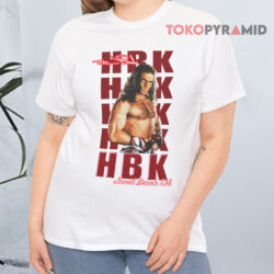 Vintage 1996 Wwf Hbk Shawn Michaels White T shirt