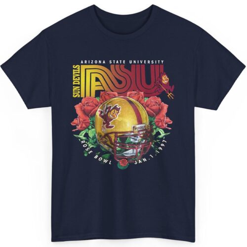 Vintage 1997 ASU Sun Devils Rose Bowl Shirt