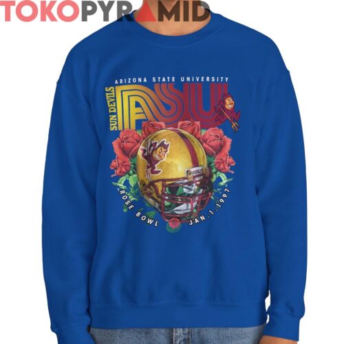 Vintage 1997 ASU Sun Devils Rose Bowl Shirt