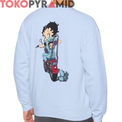 Vintage 1997 Biker Betty Motorcycle Shirt 2 Sided