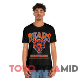 Vintage 1997 Chicago Bears Nfl T shirt Black T shirt