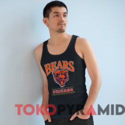 Vintage 1997 Chicago Bears NFL T-shirt 4 Vintage 1997 Chicago Bears Nfl T shirt Black TankTop
