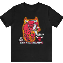 Vintage 1997 Chicago Bulls 5 Peat NBA Champs T-shirt 5 Vintage 1997 Chicago Bulls 5 Peat Nba Champs T shirt
