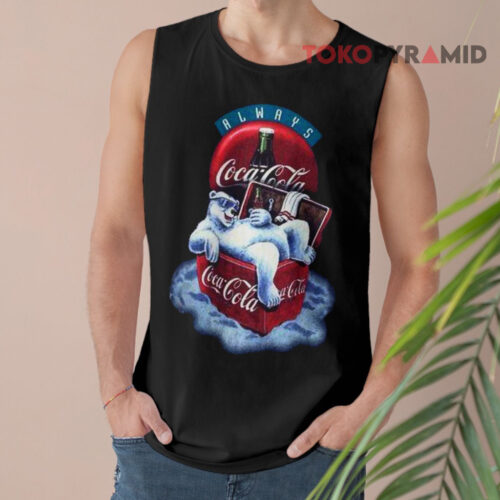 Vintage 1997 Coca cola Always Polar Bear Tank Top Vintage 1997 Coca cola Always Polar Bear Tank Top