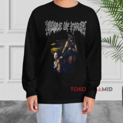 Vintage 1997 Cradle Of Filth Ruin Of Europe Black Long sleeved