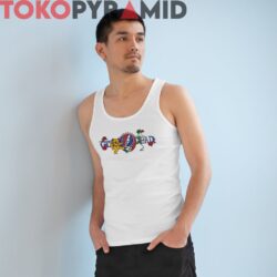 Vintage 1997 Grateful Dead Anrakushi Rare Shirt 2 Vintage 1997 Grateful Dead Anrakushi Rare White Tank Top